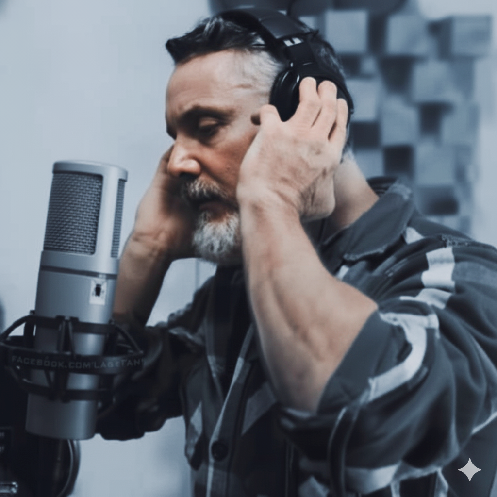 Fotografía de Ramón Lage, actor de doblaje y locutor profesional, en versión a color