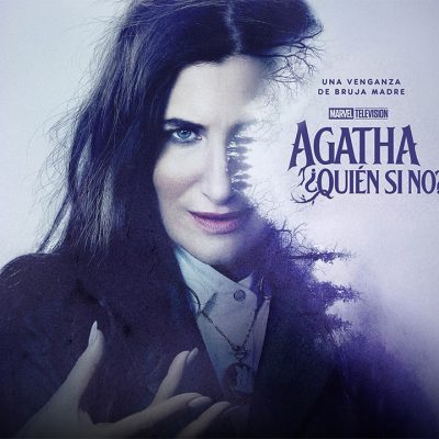 Imagen promocional de la serie Agatha ¿Quién si no? de Marvel Studios, relacionado con contenido de doblaje